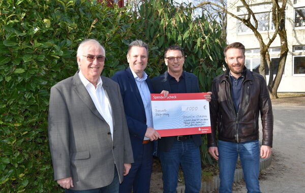 Spendenübergabe Bürgerstiftung