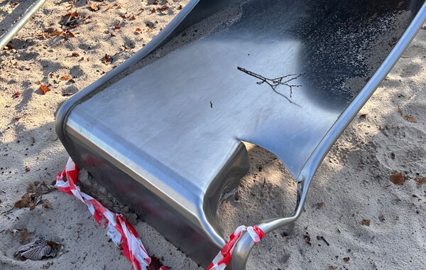 Vandalismus auf städtischen Spielplätzen
