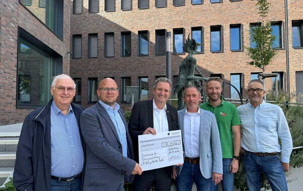 Spendenübergabe Barbarastiftung