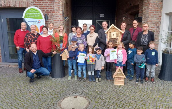 Preisverleihung Klimaschutzwettbewerb "Baesweiler blüht auf"