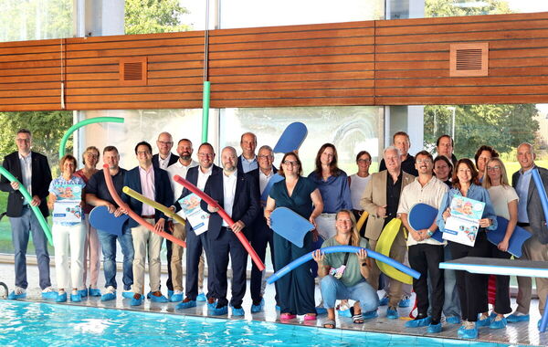 Verantwortlichen der Schwimminitiative 2026/27