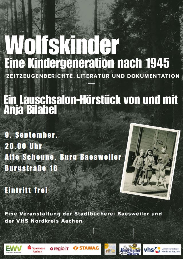 Plakat Wolfskinder 09.09.2025