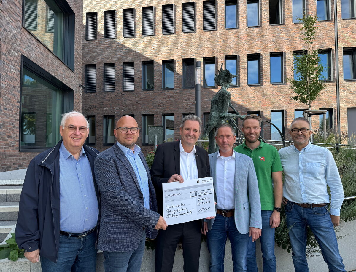 Spendenübergabe Barbarastiftung