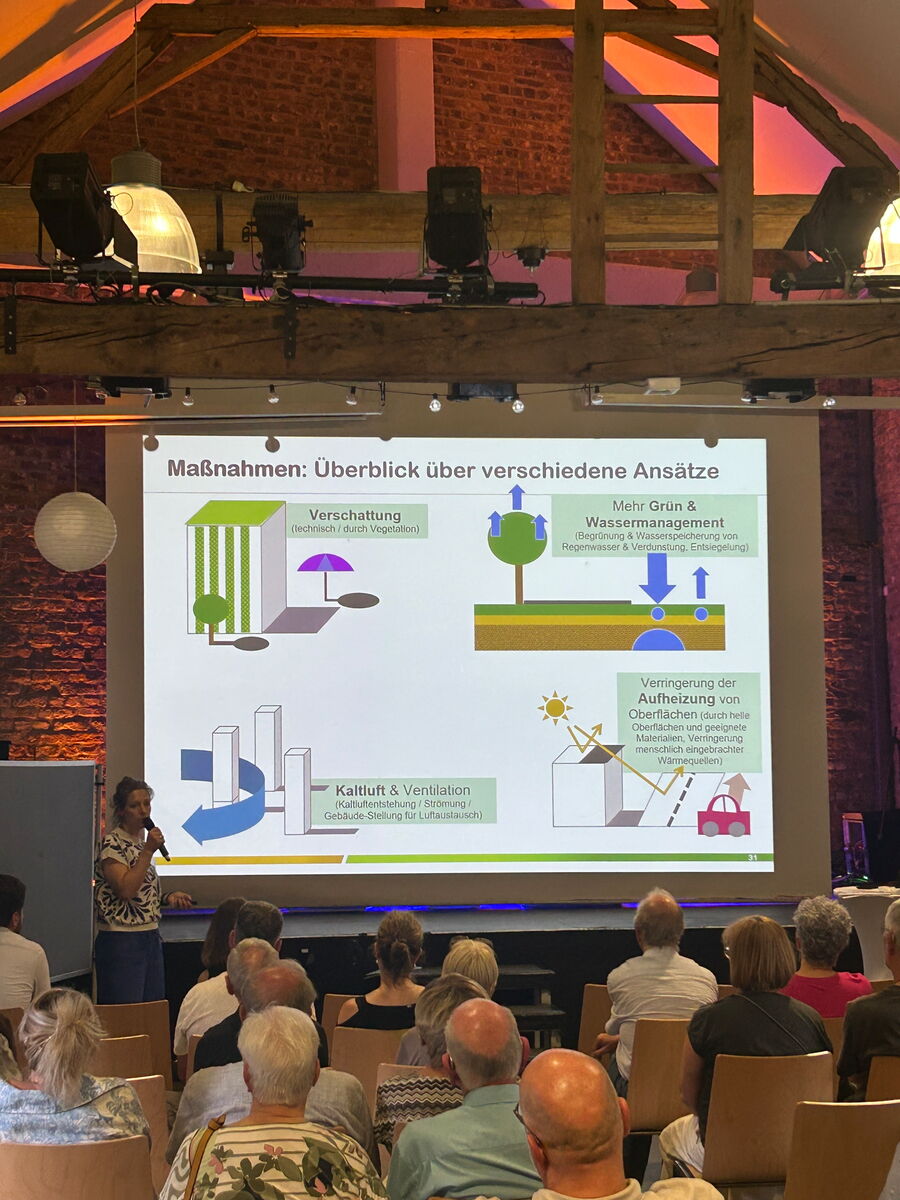 Infoabend zum Klimaanpassungskonzept