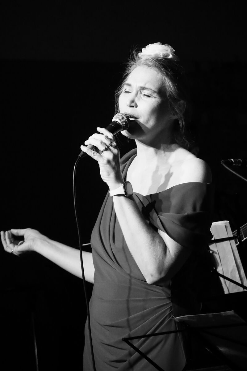 Sabine Kühlich - Teil der Ausstellung des Fotografen Rolf Beckers