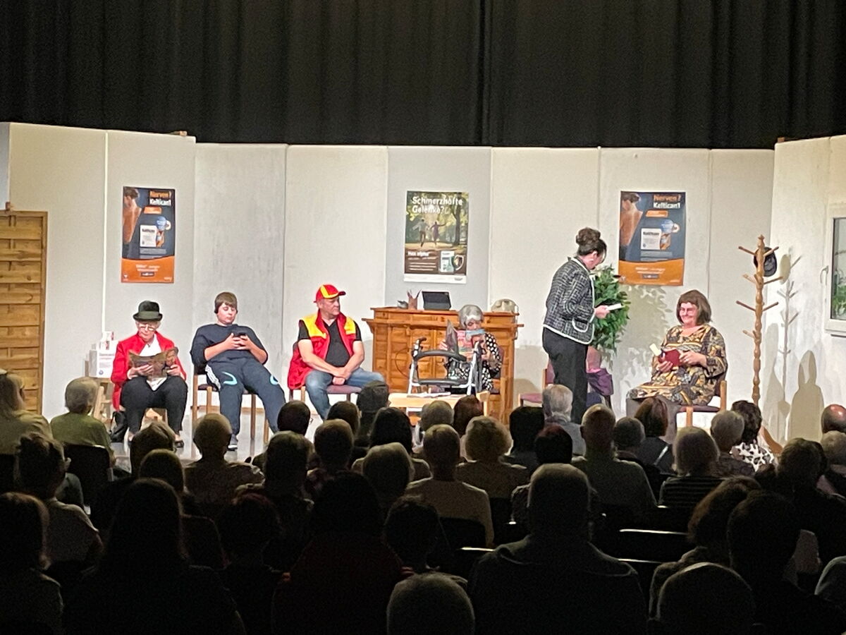 Theateraufführung im Rahmen der Woche 55+
