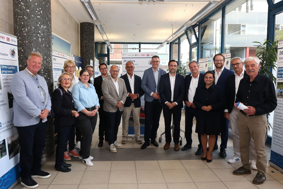 Wanderausstellung 25 Jahre euregiobahn