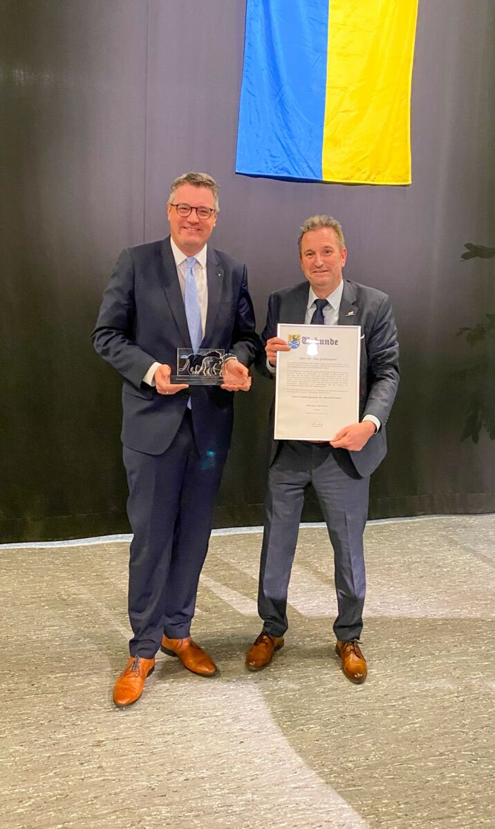 Dr. Tim Grüttemeier und Pierre Froesch