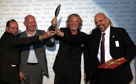 Das Baesweiler Projekt gewinnt den Deutschen Landschaftsarchitektur-Preis 2009. Große Freude bei den Verantwortlichen.
