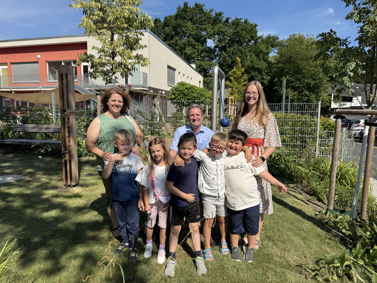 Vorschulkinder der Kita Trauminsel zu Besuch in der BMB