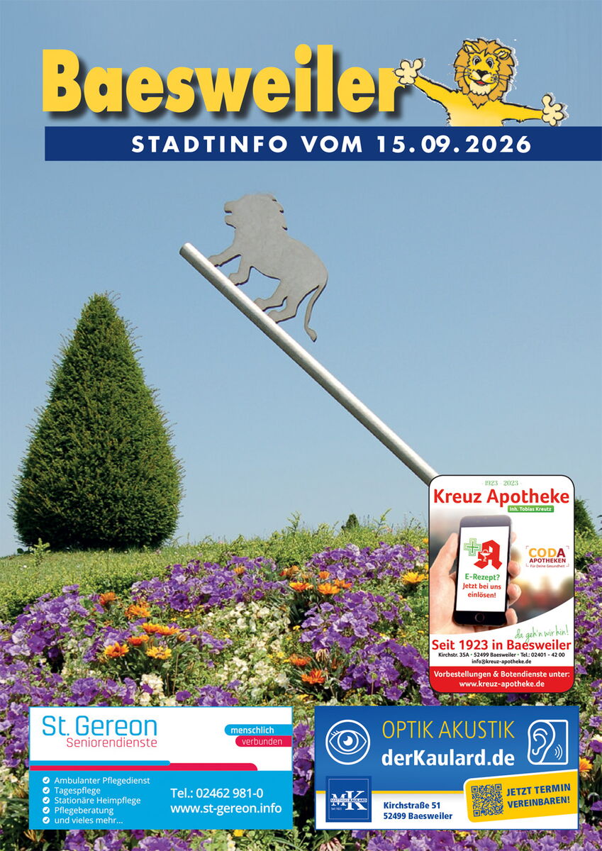 Download Stadtinfo vom 15.09.2026
