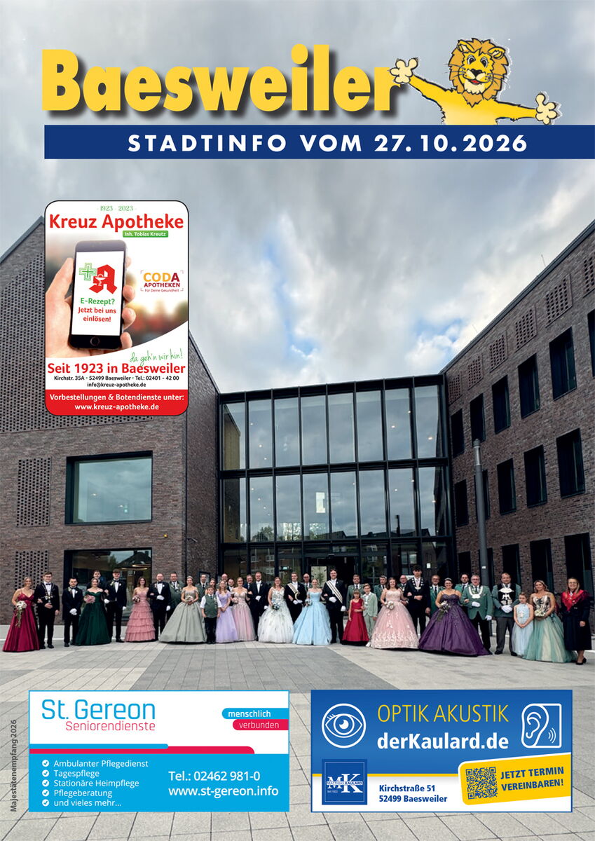Download Stadtinfo vom 27.10.2026